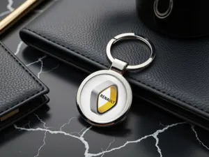 Renault Schlüsselhalter Stabil Metallisch Finish